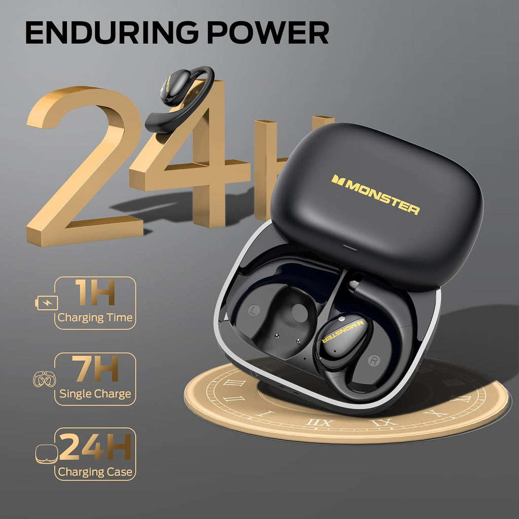 Monster Open Ear AC520 Wireless Earbuds with HiFi Sound - E93 – mct-audio